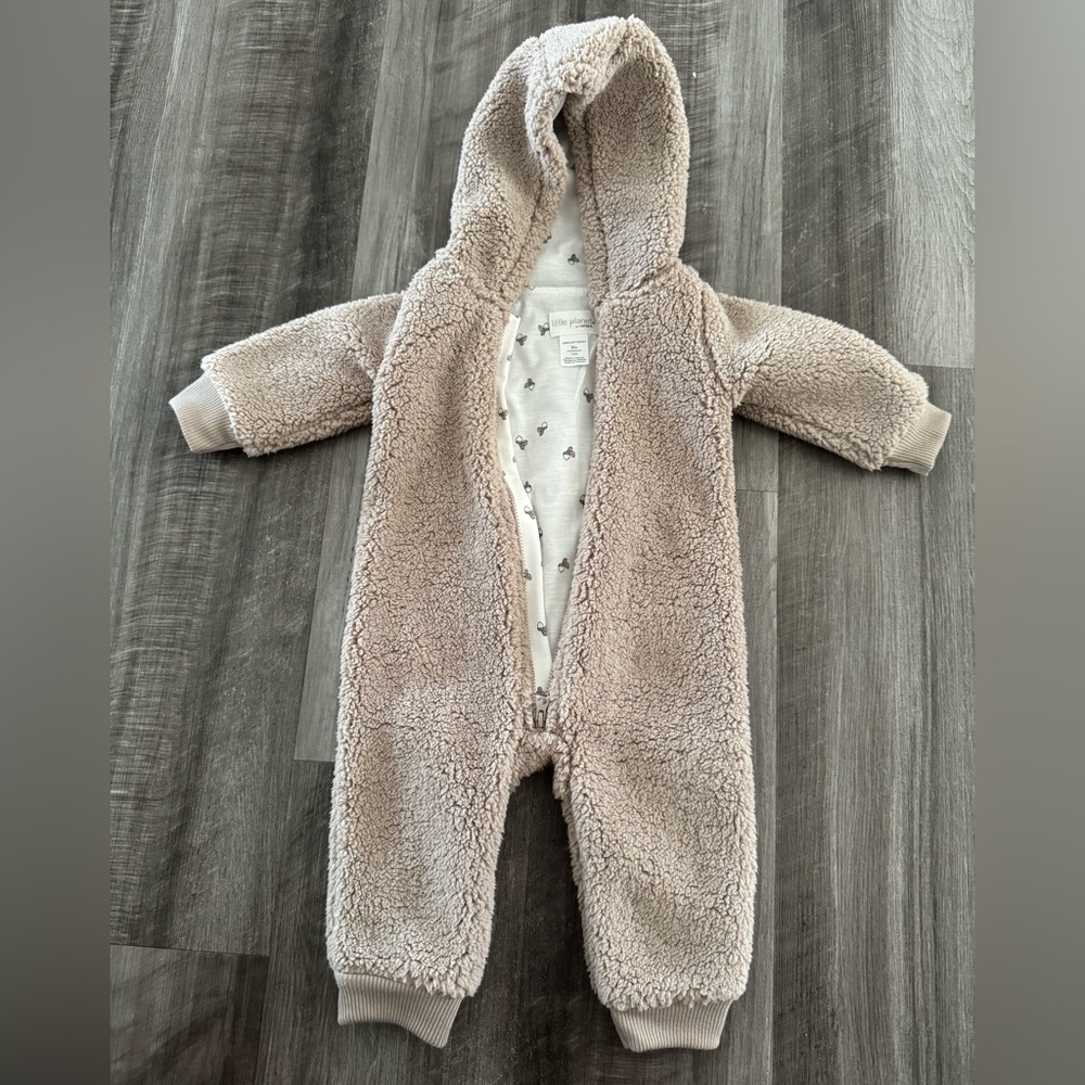 Baby Carter’s Cozy Tan Kids One Piece - Size 9M